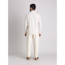 Men Solid Off-White Long Sleeve shirt (Various Sizes)