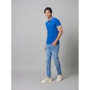 Solid Blue Short Sleeves Polo (Various Sizes)