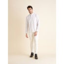 Men Striped Off-White Long Sleeve shirt (Various Sizes)