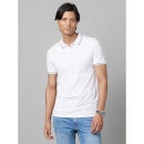 Solid White Short Sleeves Polo (Various Sizes)