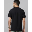 Mens Black Solid T-Shirt (Various Sizes)