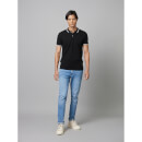 Solid Black Short Sleeves Polo (Various Sizes)
