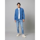 Solid Blue Long Sleeves Shirts (Various Sizes)