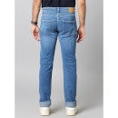 Blue Regular Fit Stretchable Light Fade Cotton Jeans (DOFINE25)