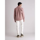 Pink Button Down Collar Cotton Casual Shirt (DAINDIE)