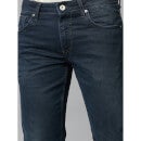 Mens Blue Solid Dobby Jeans (Various Sizes)