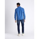Mens Blue Abstract Denim Shirt (Various Sizes)