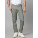 Mens Olive Solid Colored Denim Jeans (Various Sizes)