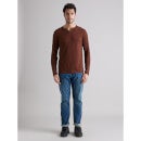 Mens Brown Solid T-Shirt (Various Sizes)