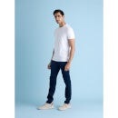 Mens Blue Solid Stay Denim Jeans (Various Sizes)