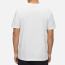 HUGO Daltor Large Badge Cotton-Jersey T-Shirt - S