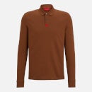 HUGO Deresolo222 Cotton-Piqué Polo Shirt - S
