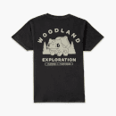 Pokémon Woodland Exploration Unisex T-Shirt - Black