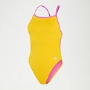 Women's Club Training Solid Vback Swimsuit Mango/Violet