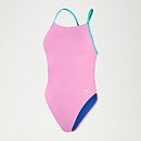 Club Training Fester Binderücken-Badeanzug für Damen Pink