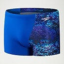 Men's Allover V-Cut Aquashorts Blue/Black