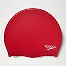 Adult Plain Moulded Silicone Cap Red