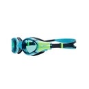 Gafas de natación júnior de espejo Biofuse 2.0, azul/verde