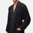 BOSS Bodywear Cotton-Blend Kimono Dressing Gown - S