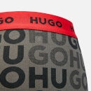 HUGO Bodywear Three-Pack Cotton-Blend Boxer Trunks