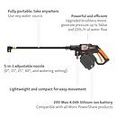 Worx best sale hydroshot homebase