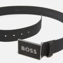 BOSS Black Leather Belt