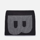 BOSS Black Lamico Cotton and Wool-Blend Scarf