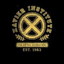 X-Men Xavier Institute For Gifted Youngsters Drk Women's Cropped Hoodie - Black