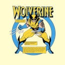 X-Men Wolverine Bio Women's T-Shirt - Cream