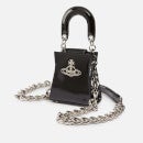 Vivienne Westwood Kelly Small Patent-Leather Tote Bag