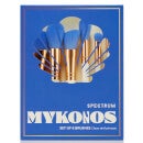 Spectrum Travel Books Mykonos 6 Piece Makeup Brush Set