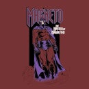 X-Men Magneto Master Of Magnetism T-Shirt - Burgundy Acid Wash