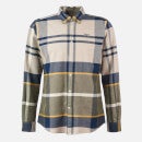 Barbour Heritage Iceloch Jacquard Cotton-Twill Tailored Shirt - S