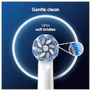 Oral-B Pro Sensitive Clean Aufsteckbürsten für elektrische Zahnbürste, X-förmige Borsten, briefkastenfähige Verpackung, 12 Stück