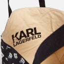 Karl Lagerfeld Ikonik 2.0 Canvas Tote Bag