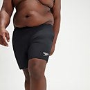 Men's Plus Size Essential 16" Swim Shorts Black