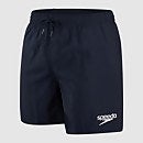 Men's Plus Size Essential 16" Swim Shorts Navy