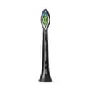 Philips Toothbrush Heads Sonicare W2 Optimal White Standard Sonic Toothbrush Heads Black x 8 HX6068/13