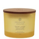 Chesapeake Bay Mind and Body Strength and Energy 3 Wick Candle 312g