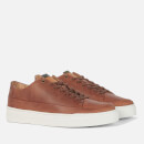 Barbour Men's Lago Leather Cupsole Trainers - UK 7