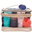 Vintage Christmas 2022 Cherry Blossom Vanity Case and Makeup Bag Set