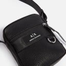 Armani Exchange Faux Leather Messenger Bag