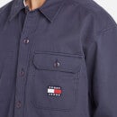 Tommy Jeans Essential Oxford-Cotton Overshirt - S