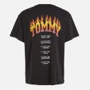 Tommy Jeans Relaxed Fit Vintage Flame Cotton-Jersey T-Shirt - S