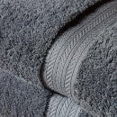 Christy Renaissance Egyptian Cotton Bath Towel - Ash Grey - 76 x 142cm - Set of 2