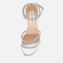 Steve Madden Women's Bryanna Embellished Faux Suede Heeled Sandals - UK 7