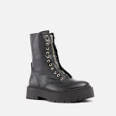 Steve Madden Women's Odilia Leather Zipped Boots - UK 3