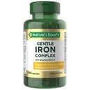 Nature's Bounty Everyday Energy Gentle Iron Complex with Vitamins B12 & C Capsules x 100