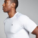 Мужская футболка MP Training с короткими рукавами — белый цвет - XS