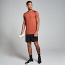 Мужская футболка MP Training с короткими рукавами — кирпичный цвет - XS